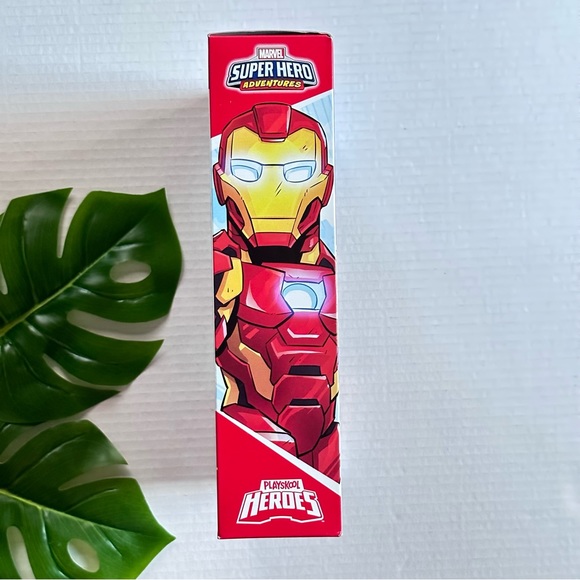 Hasbro Heroes Marvel Super Hero Adventures Mega Mighties Iron Man NEW - Picture 3 of 6